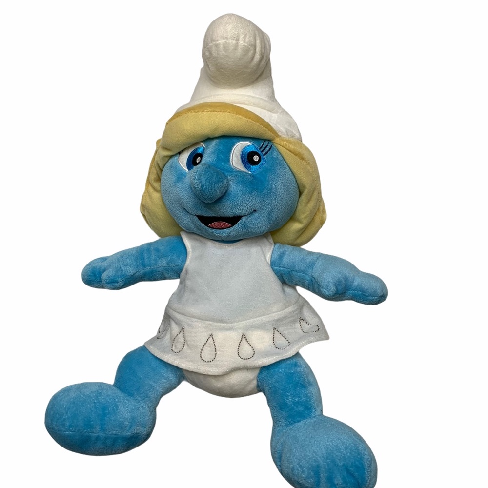 BAB 2011  Smurfette Smurf plush stuffed animal